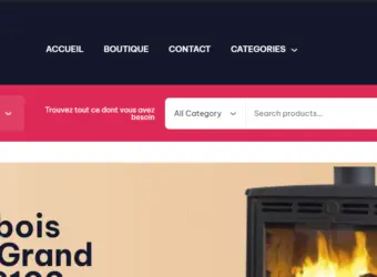 Site ecommerce de pontaud bois